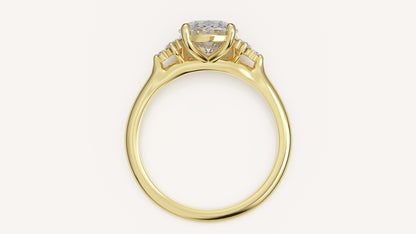 The Maren Ring | Oval | Setting Only