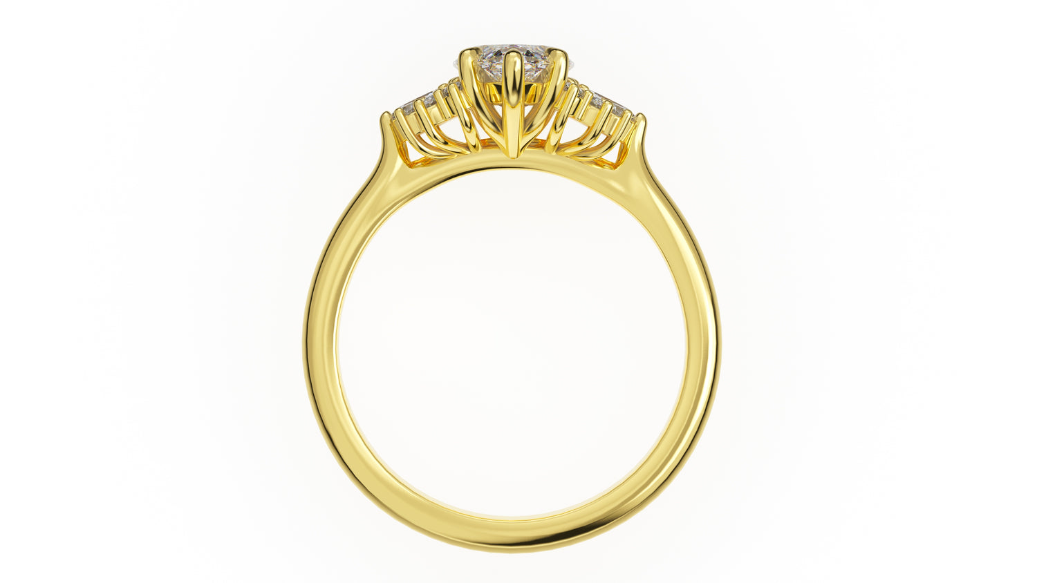 The Ambrosia Ring | Marquise | Setting Only