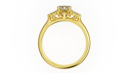 The Ambrosia Ring | Marquise | Setting Only