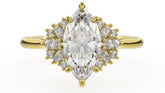 The Ambrosia Ring | Marquise | Setting Only - Lavender Creek Gems 