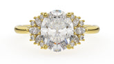 The Ambrosia Ring | Oval | Setting Only - Lavender Creek Gems 
