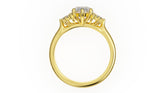 The Ambrosia Ring | Pear | Setting Only - Lavender Creek Gems 