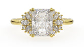 The Ambrosia Ring | Radiant | Setting Only - Lavender Creek Gems 