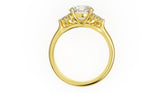 The Ambrosia Ring | Round | Setting Only - Lavender Creek Gems 