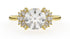 The Ambrosia Ring | Round | Setting Only - Lavender Creek Gems 