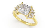 The Ambrosia Ring | Princess | Setting Only - Lavender Creek Gems 