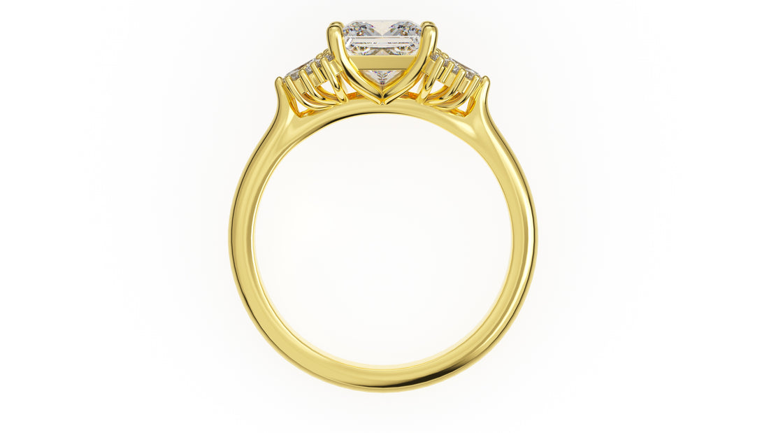 The Ambrosia Ring | Princess | Setting Only - Lavender Creek Gems 