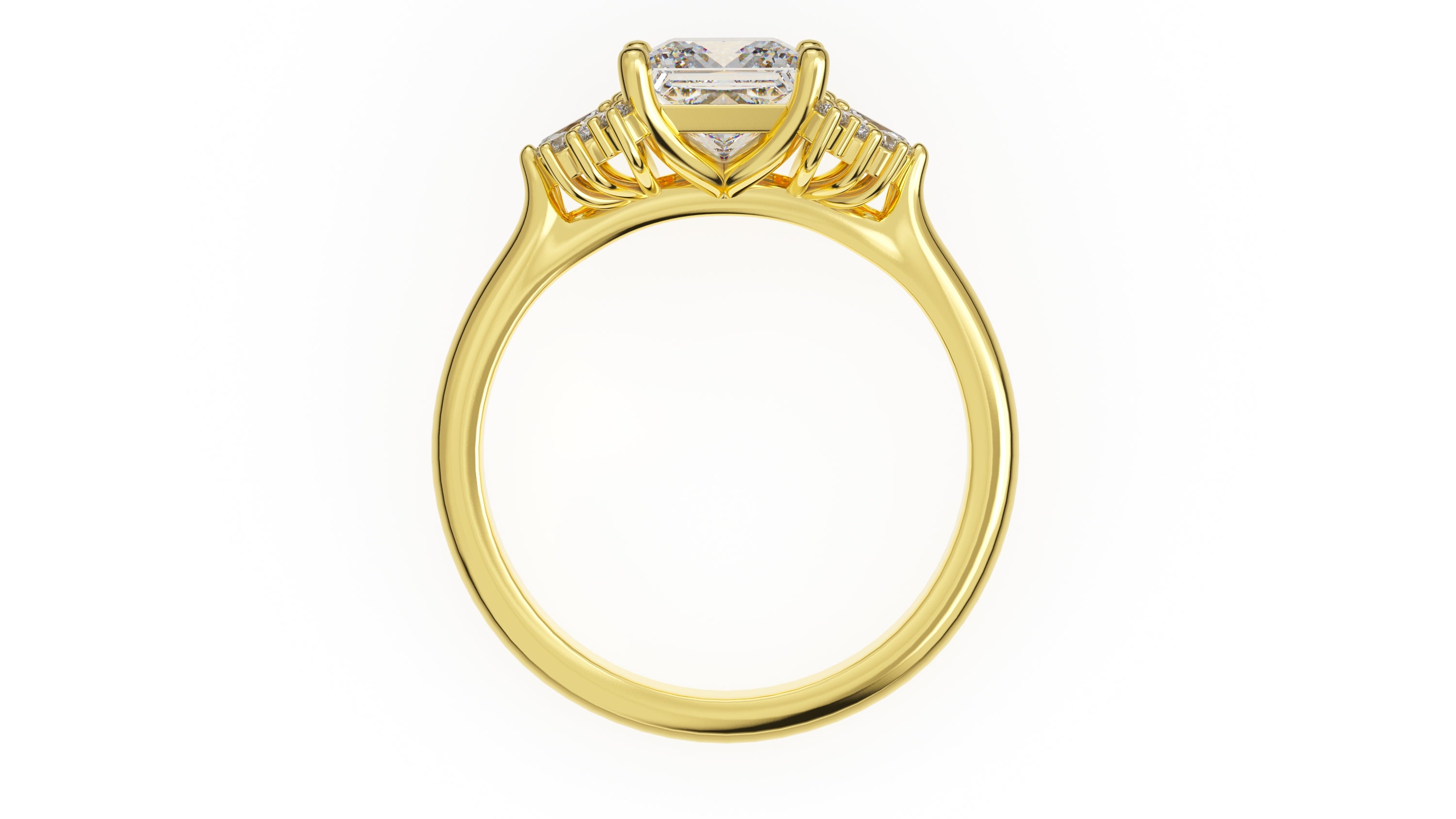 The Ambrosia Ring | Princess | Setting Only - Lavender Creek Gems 