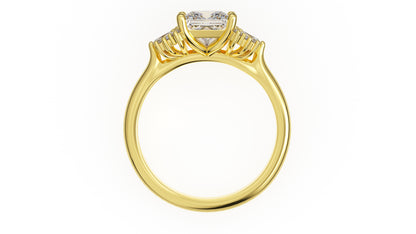 The Ambrosia Ring | Princess | Setting Only - Lavender Creek Gems 