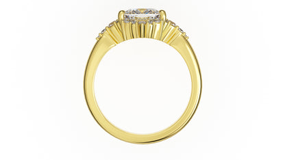 The Comtesse Ring | Cushion | Setting Only - Lavender Creek Gems 