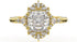 The Comtesse Ring | Cushion | Setting Only - Lavender Creek Gems 
