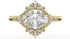 The Comtesse Ring | Oval | Setting Only - Lavender Creek Gems 