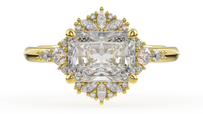 The Comtesse Ring | Radiant | Setting Only