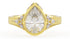 The Daylight Ring | Pear | Setting Only - Lavender Creek Gems 