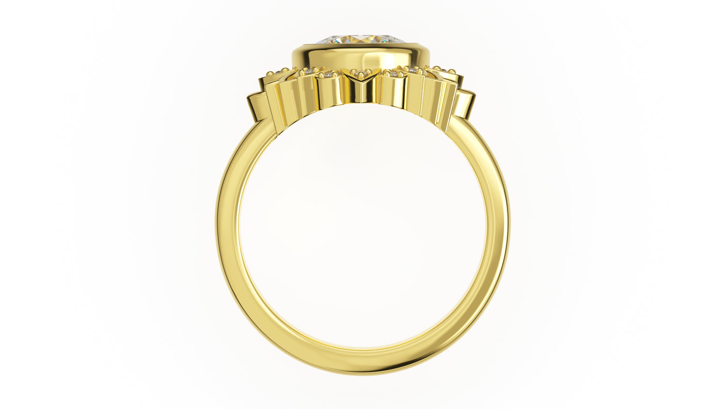The Lotus Ring - Lavender Creek Gems 