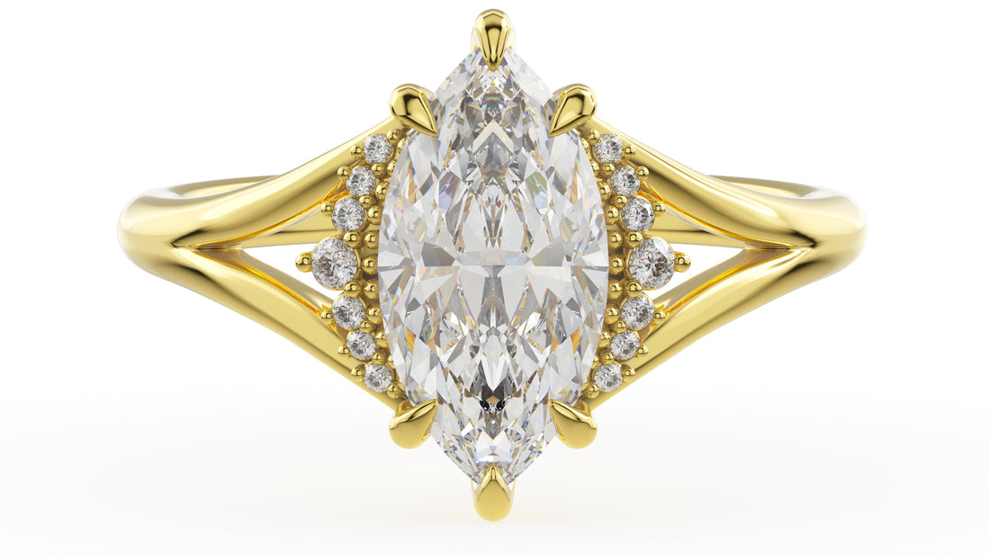 The Serendipity Ring | Marquise | Setting Only