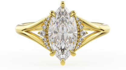 The Serendipity Ring | Marquise | Setting Only