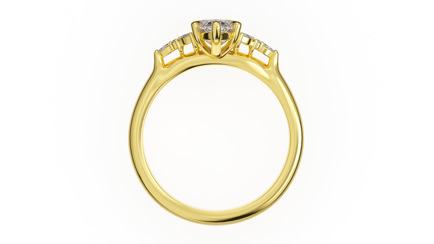 The Meadow Ring | Marquise | Setting Only - Lavender Creek Gems 