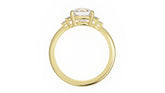 The Mira Ring | Cushion | Setting Only - Lavender Creek Gems 