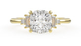 The Mira Ring | Cushion | Setting Only - Lavender Creek Gems 