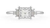 The Mira Ring | Princess | Setting Only - Lavender Creek Gems 