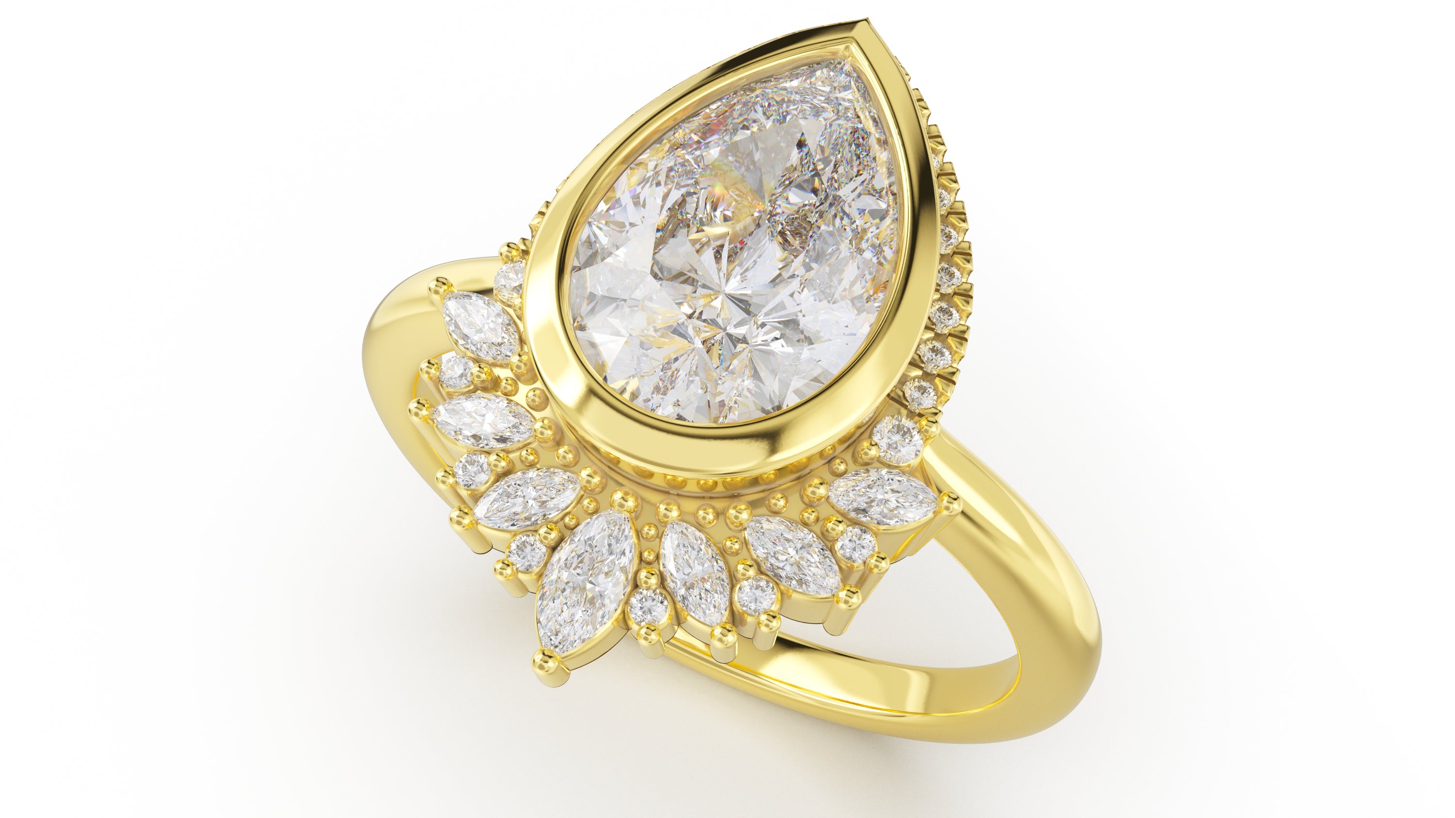 The Penelope Ring | Setting Only - Lavender Creek Gems 