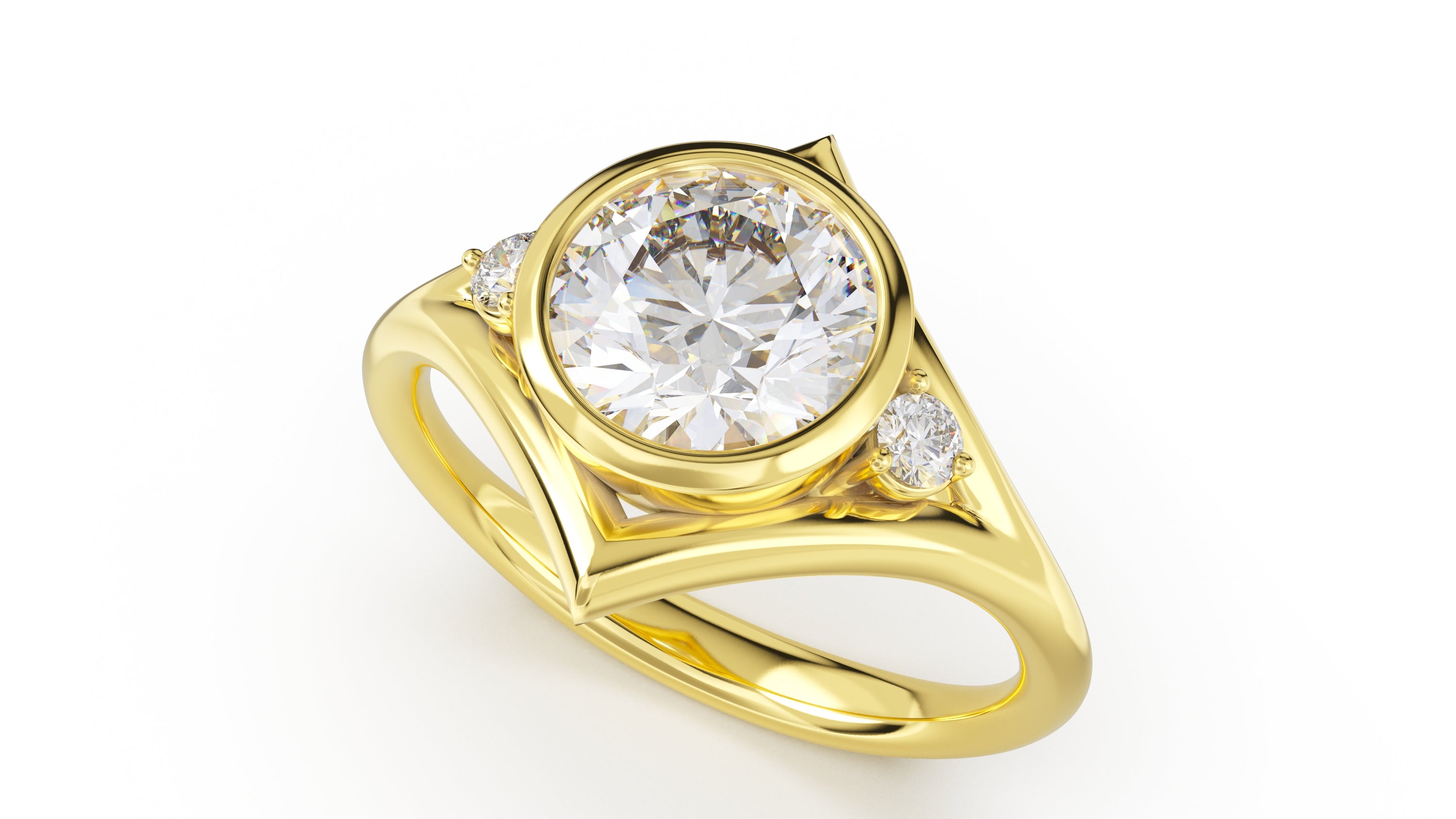 The Roxy Ring | Setting Only - Lavender Creek Gems 