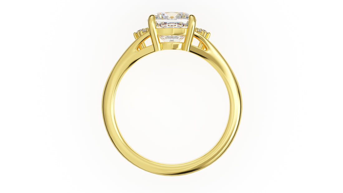 The Serendipity Ring | Cushion | Setting Only - Lavender Creek Gems 