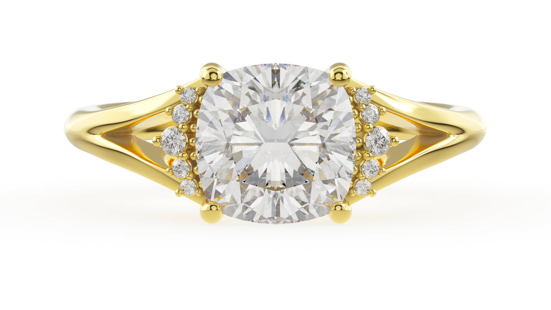The Serendipity Ring | Cushion | Setting Only