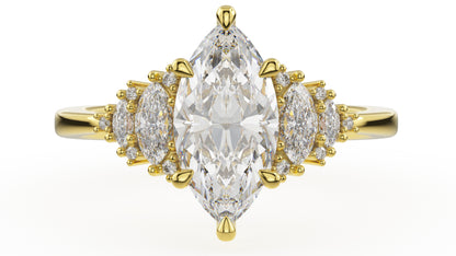 The Vivienne Ring - Lavender Creek Gems 