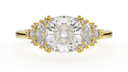 The Vivienne Ring - Lavender Creek Gems 