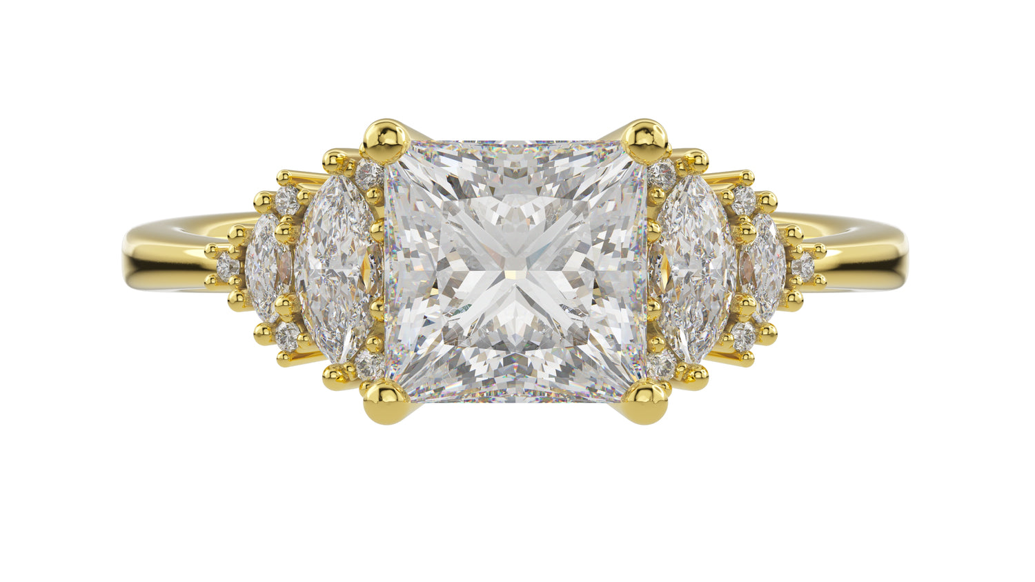 The Vivienne Ring - Lavender Creek Gems 