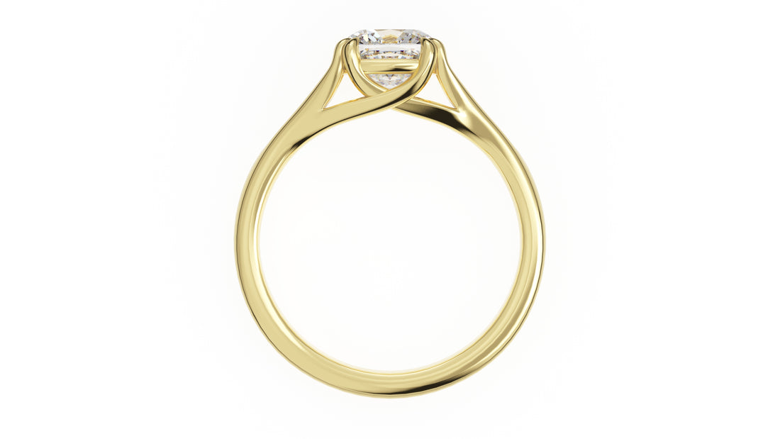 The Weaver Ring | Cushion | Setting Only - Lavender Creek Gems