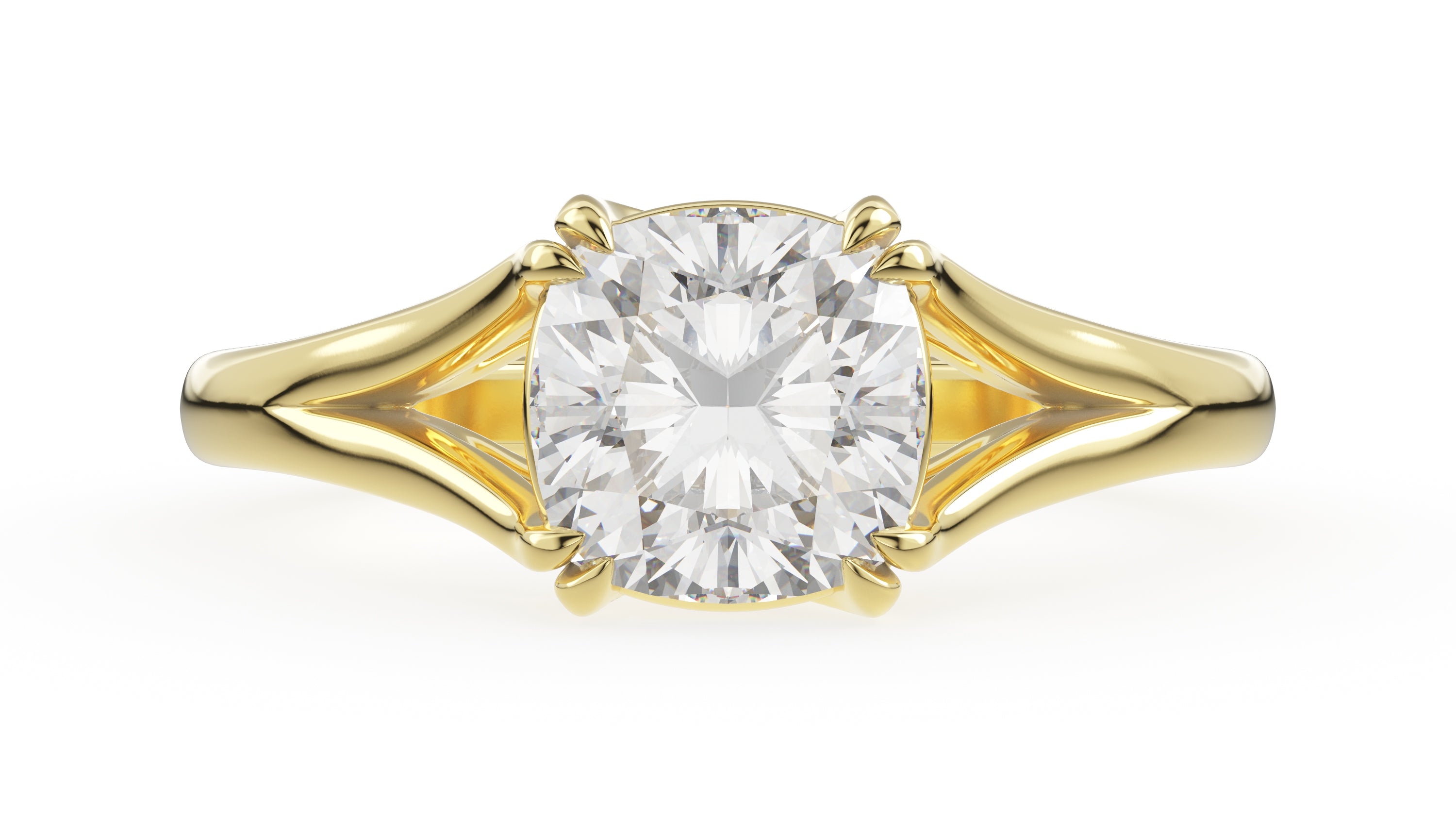 The Weaver Ring | Cushion | Setting Only - Lavender Creek Gems 