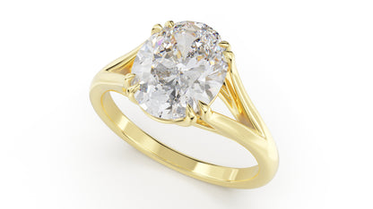 The Weaver Ring | Oval | Setting Only