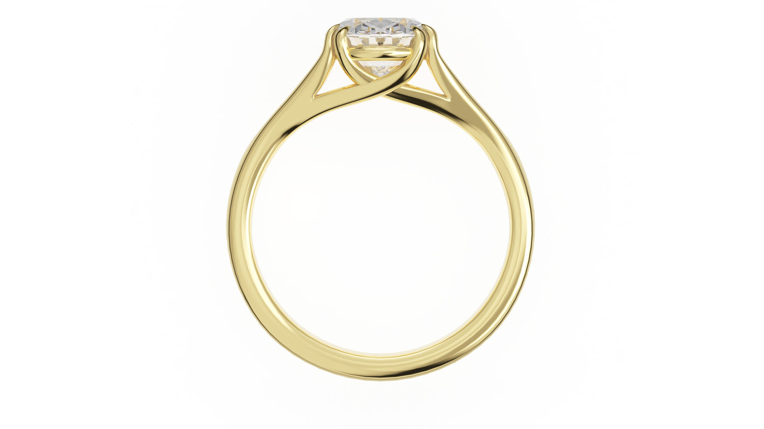 The Weaver Ring | Oval | Setting Only