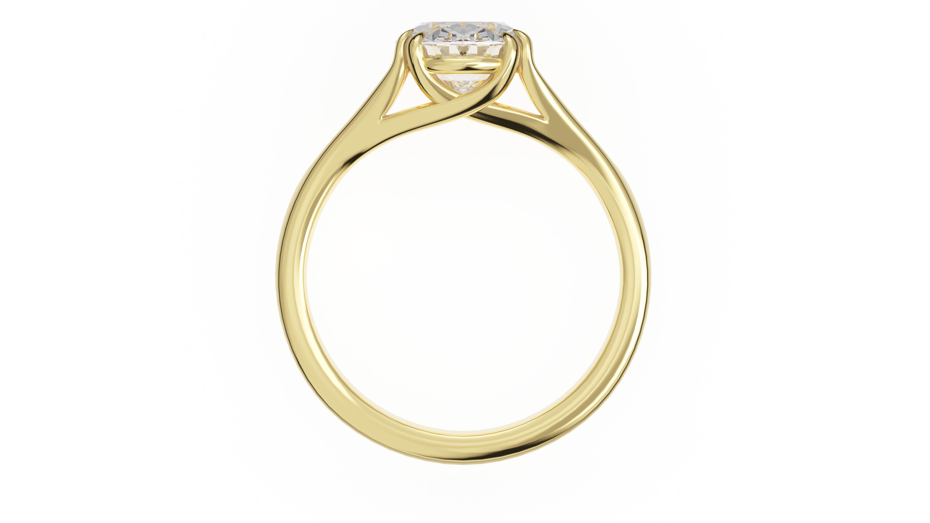 The Weaver Ring | Oval | Setting Only - Lavender Creek Gems 