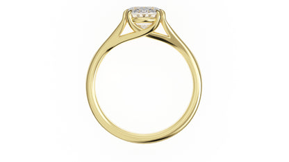 The Weaver Ring | Oval | Setting Only
