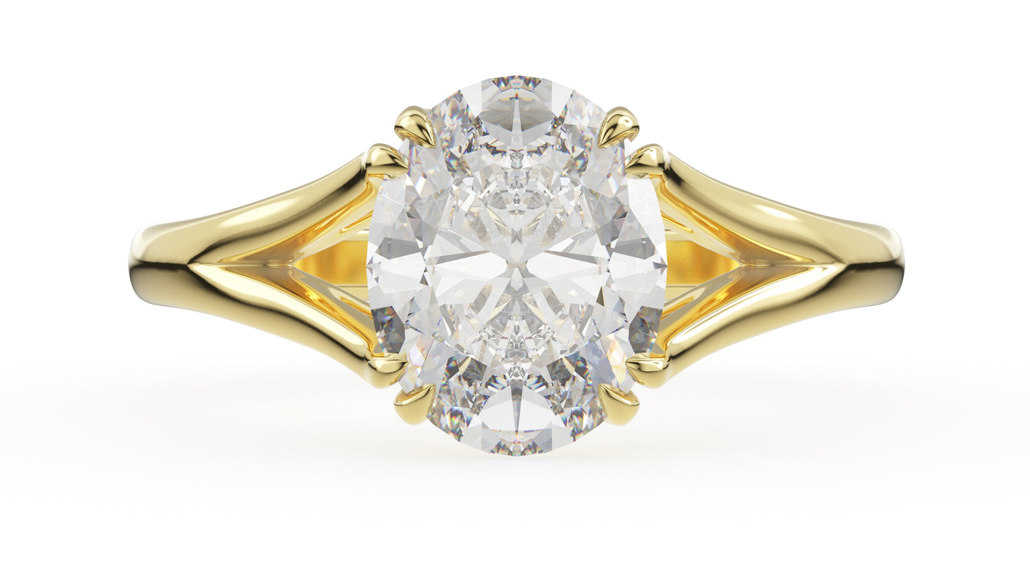 The Weaver Ring | Oval | Setting Only