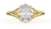 The Weaver Ring | Oval | Setting Only - Lavender Creek Gems 