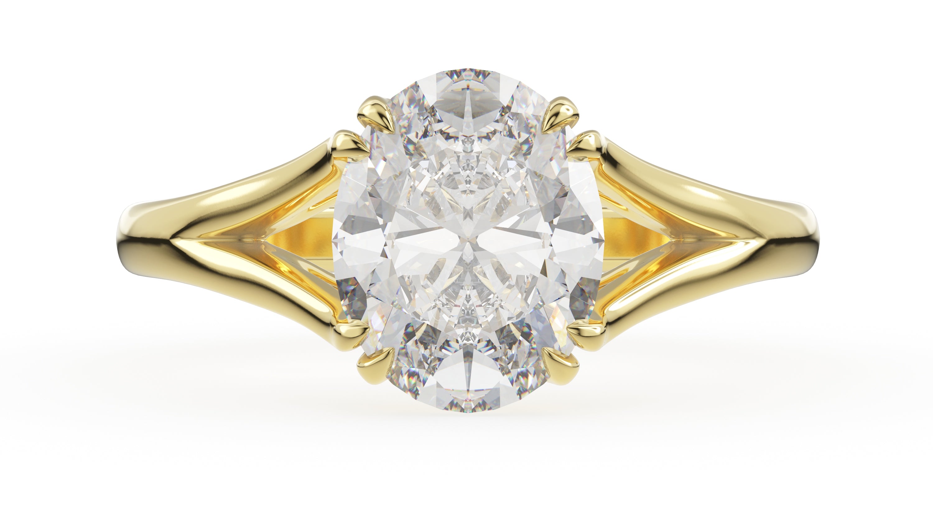 The Weaver Ring | Oval | Setting Only - Lavender Creek Gems 