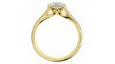 The Weaver Ring | Pear | Setting Only - Lavender Creek Gems 