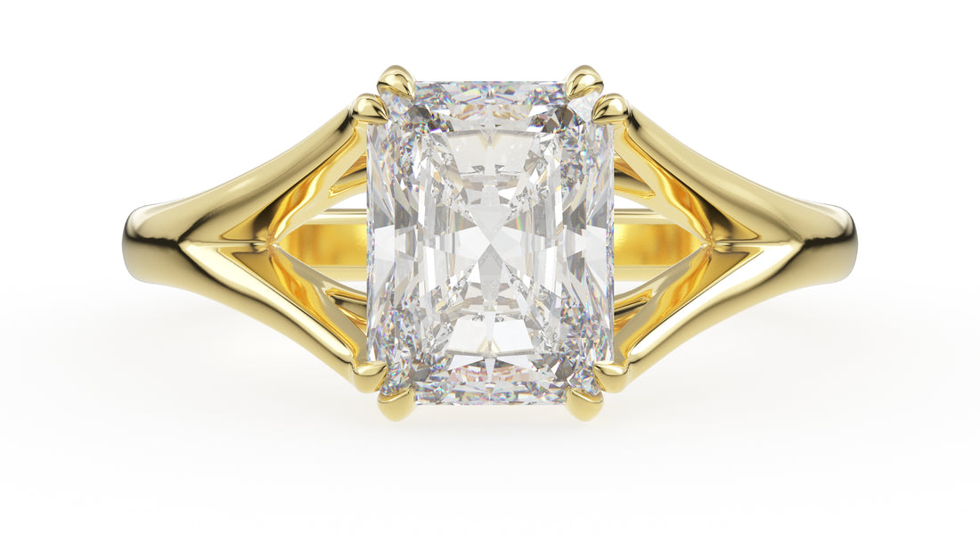 The Weaver Ring | Radiant | Setting Only - Lavender Creek Gems