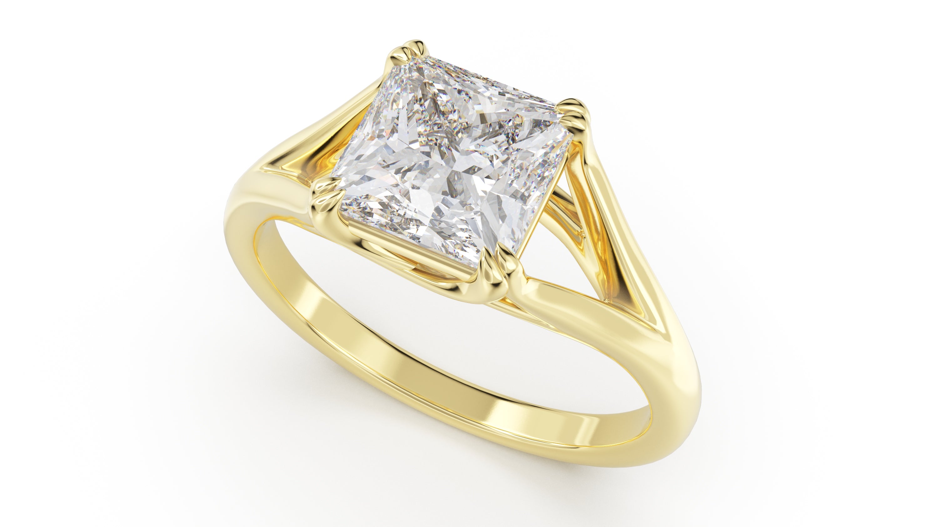 The Weaver Ring | Princess | Setting Only - Lavender Creek Gems 