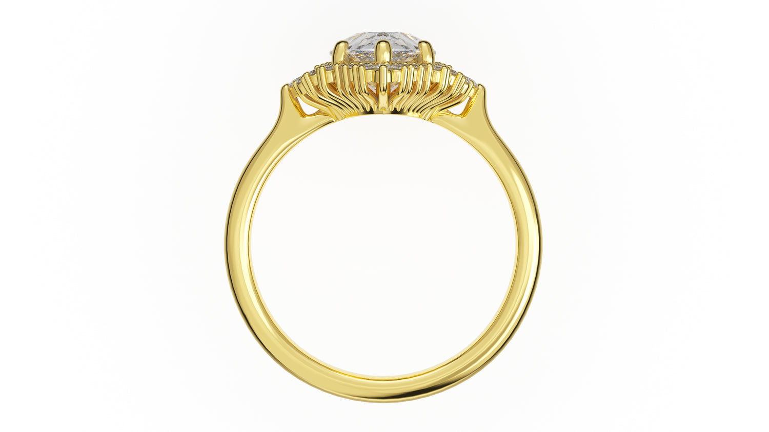 The Wisteria Ring | Setting Only - Lavender Creek Gems 