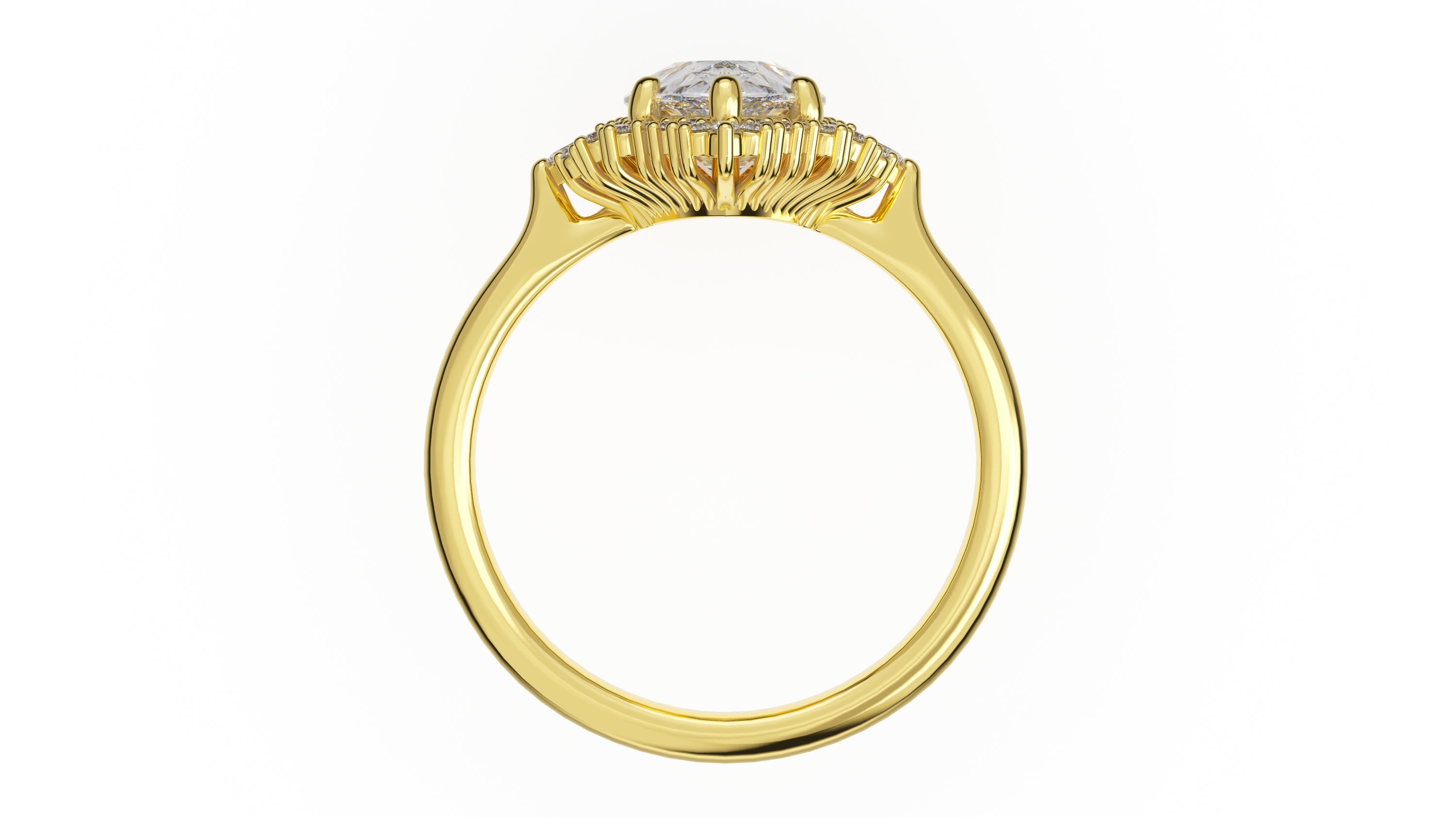 The Wisteria Ring | Setting Only - Lavender Creek Gems 