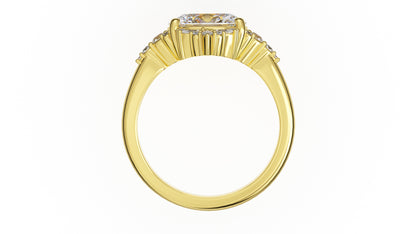 The Comtesse Ring | Oval | Setting Only - Lavender Creek Gems 