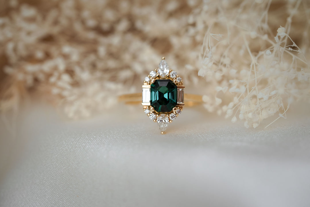 The Fiona 1.30 CT Namibian Tourmaline Ring