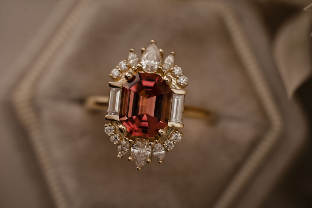 The Georgia 2.25 CT Pink Tourmaline Ring