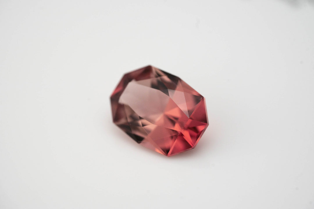 10.4 Ct Flawless Radiant Oval Cut Pink Tourmaline Loose Gemstone